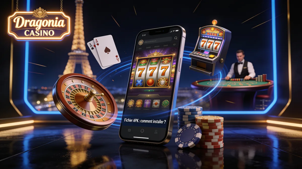 Fichier APK : comment installer ? : guide dragonia casino pour les joueurs en France